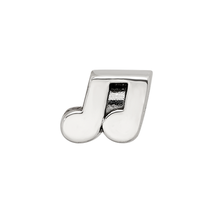 Sterling Silver Reflections Kids Music Notes Bead