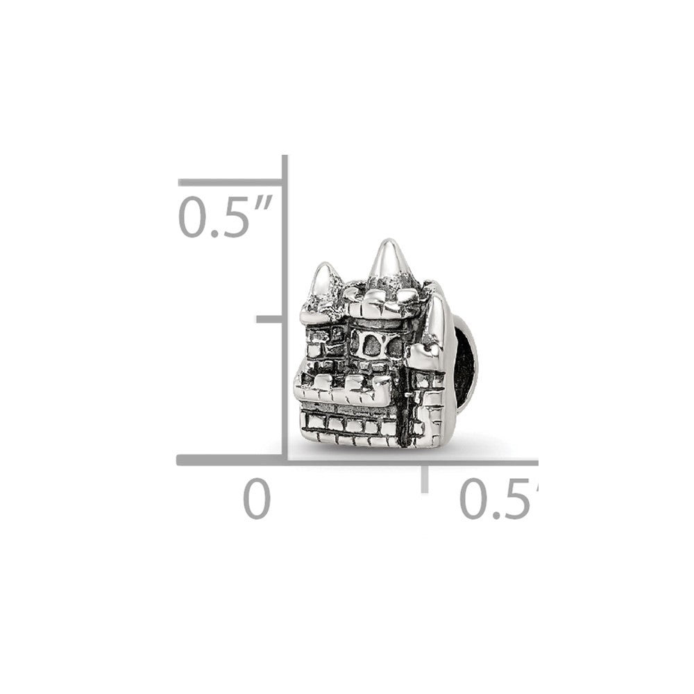 Sterling Silver Reflections Kids Castle Bead