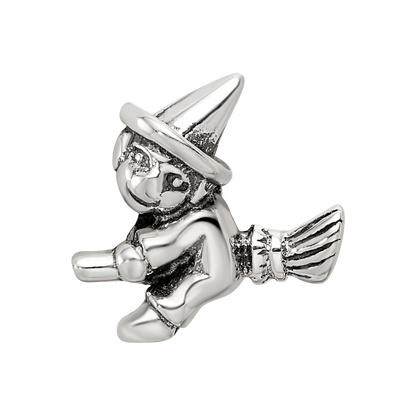 Sterling Silver Reflections Kids Witch Bead