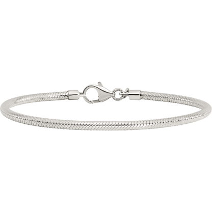 Sterling Silver Reflections Lobster Clasp Bead Anklet