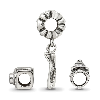 Sterling Silver Reflections Stylish Girl Boxed Bead Set