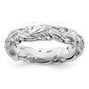 Sterling Silver Stackable Expressions Polished Ring