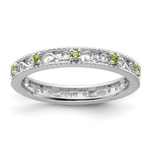 August Birthstone Rings;