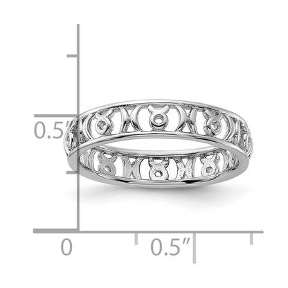 Sterling Silver Stackable Expressions Taurus Zodiac Ring