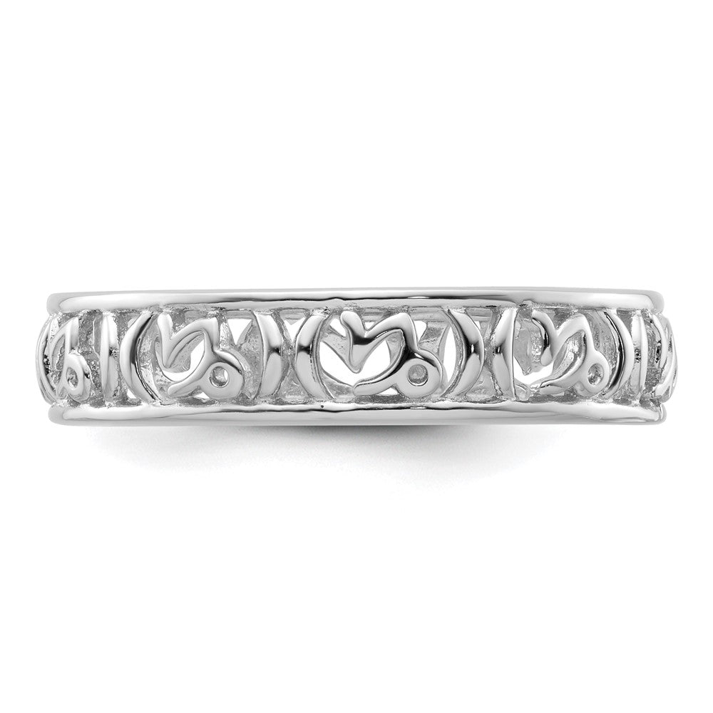Sterling Silver Stackable Expressions Capricorn Zodiac Ring