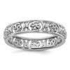 Sterling Silver Stackable Expressions Cancer Zodiac Ring