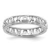 Sterling Silver Stackable Expressions Libra Zodiac Ring