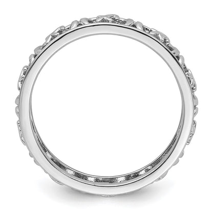 Sterling Silver Stackable Expressions Sagittarius Zodiac Ring