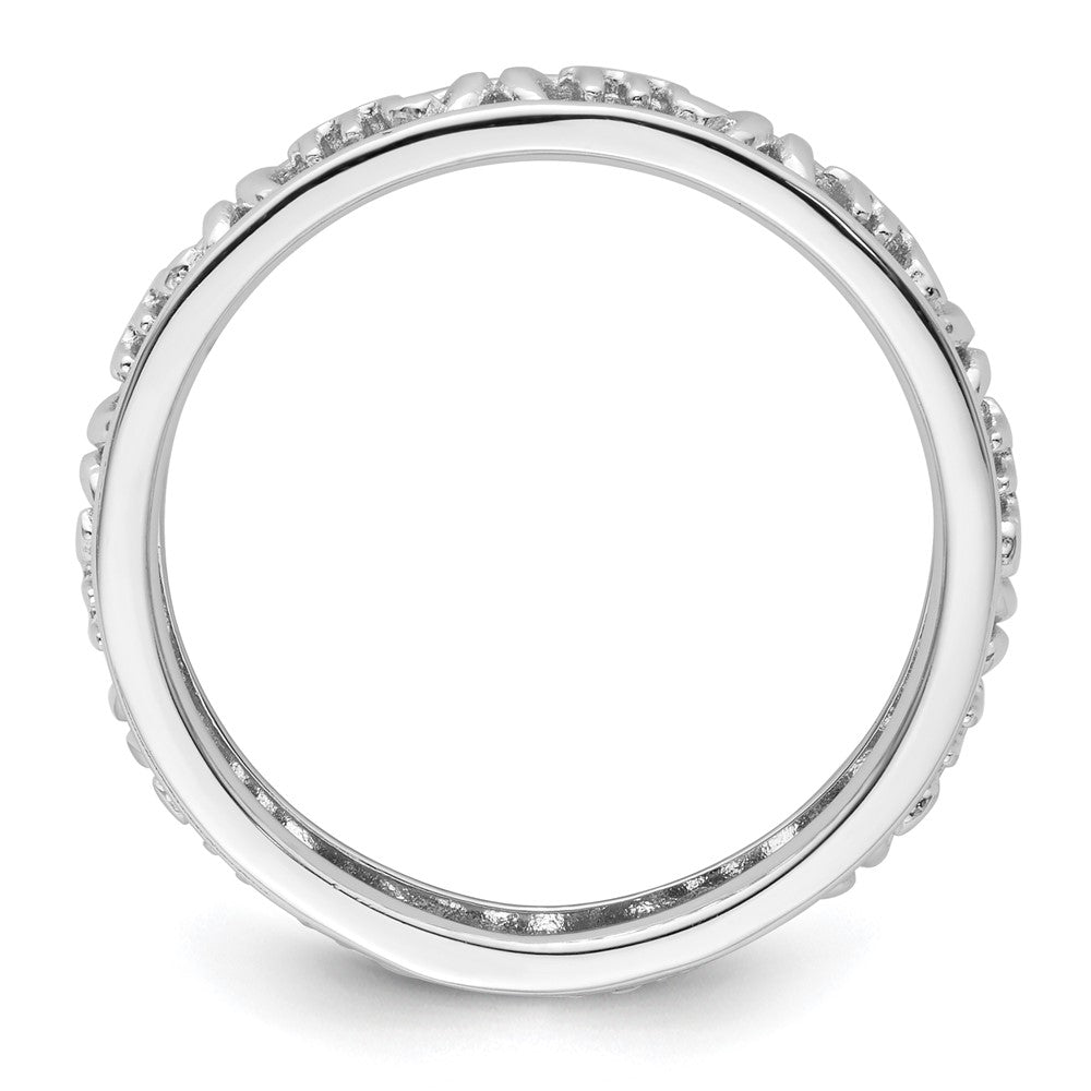 Sterling Silver Stackable Expressions Scorpio Zodiac Ring