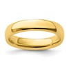 Sterling Silver Stackable Expressions Gold-plated Polished Ring