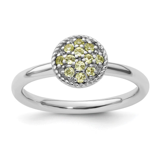 August Birthstone Rings;