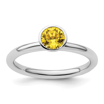 November Birthstone Rings;