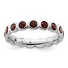 Sterling Silver Stackable Expressions June Crystal Ring