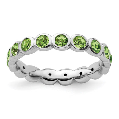 August Birthstone Rings;