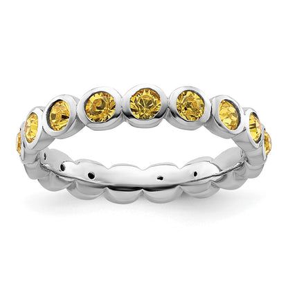 November Birthstone Rings;