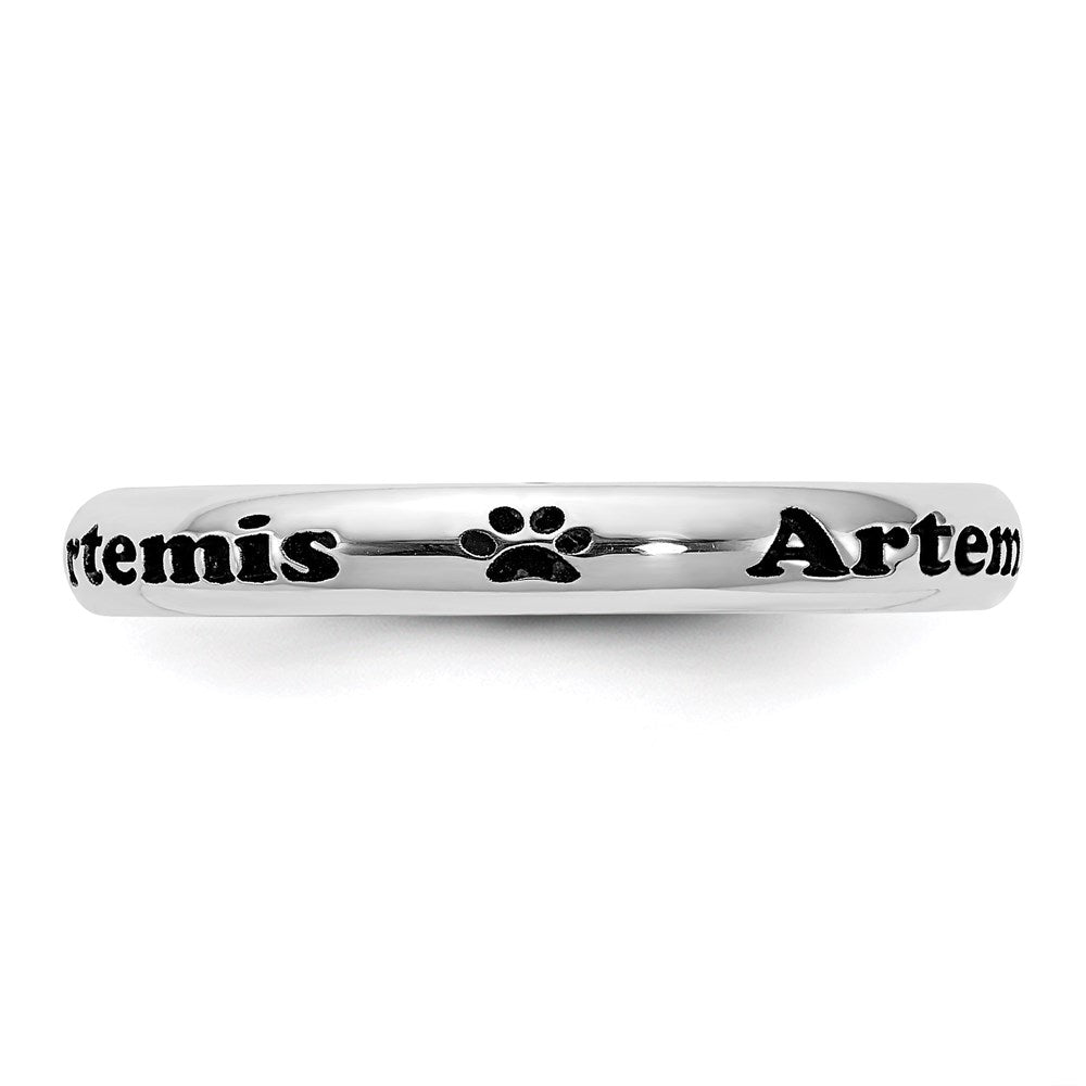 Sterling Silver 3mm Half Round Size 5 Band