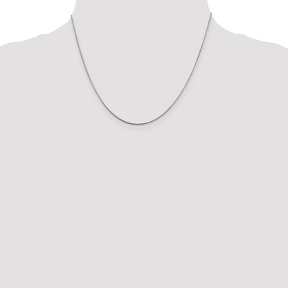 Sterling Silver .8mm Snake Chain w/2in ext.