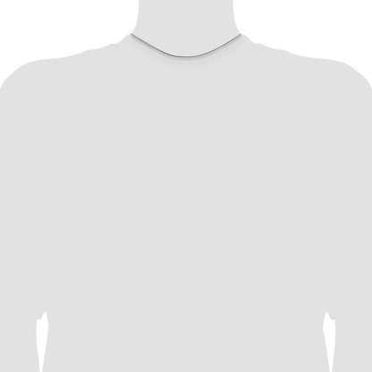 Sterling Silver 1mm Snake Chain