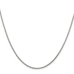 Sterling Silver 1.2mm Snake Chain w/4in ext.