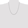 Sterling Silver 1.2mm Snake Chain w/4in ext.