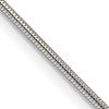 Sterling Silver 1.2mm Snake Chain w/4in ext.