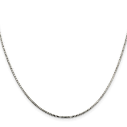 Sterling Silver 1.5mm Snake Chain