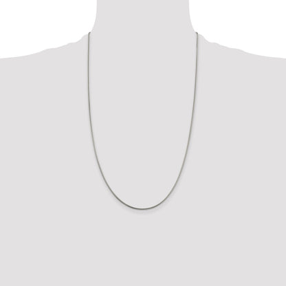 Sterling Silver 1.5mm Snake Chain