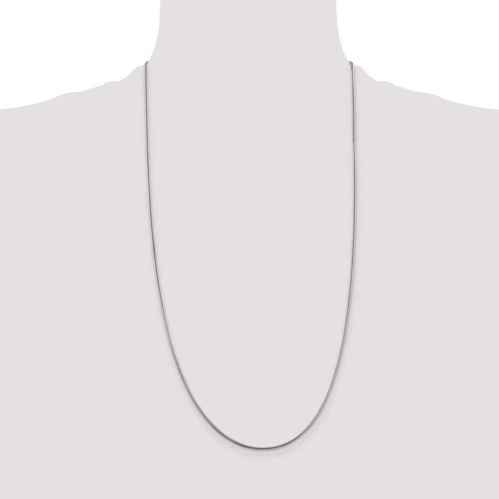 Sterling Silver 1.5mm Snake Chain