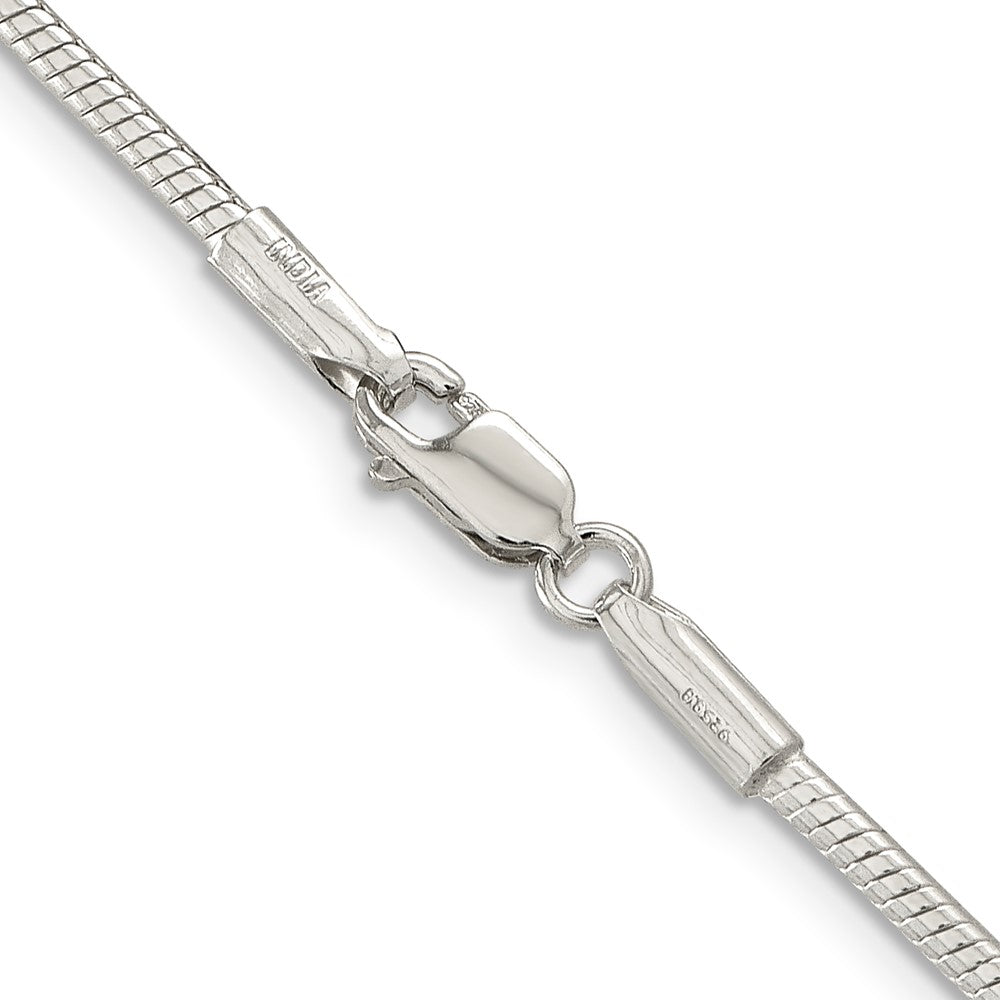 Sterling Silver 2mm Snake Chain