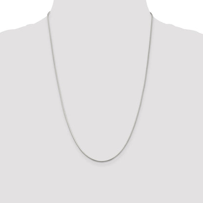 Sterling Silver 1.2mm Round Snake Chain