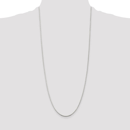 Sterling Silver 1.2mm Round Snake Chain
