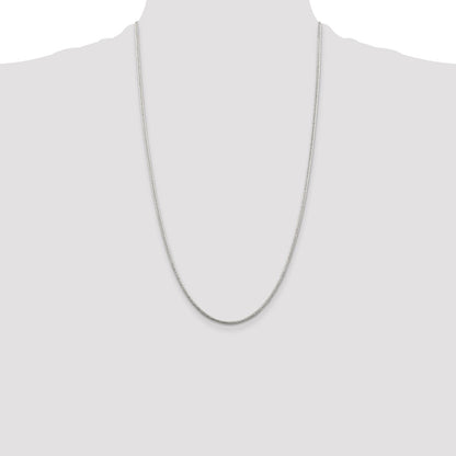 Sterling Silver 1.6mm Round Snake Chain