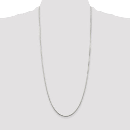 Sterling Silver 1.6mm Round Snake Chain