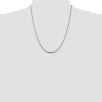 Sterling Silver 2mm Round Snake Chain