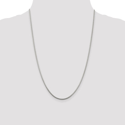 Sterling Silver 2mm Round Snake Chain