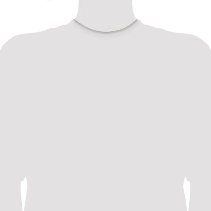 Sterling Silver 1.5mm Round Spiga Chain