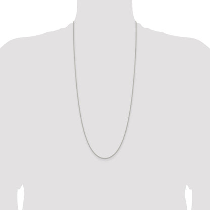 Sterling Silver 1.6mm Round Spiga Chain