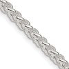 Sterling Silver 4mm Round Spiga Chain