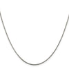 Sterling Silver .8mm Square Snake Chain