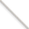 Sterling Silver .95mm Diamond-cut Round Spiga Chain