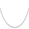 Sterling Silver 1.45mm Diamond-cut Round Spiga Chain