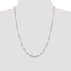 Sterling Silver 1.45mm Diamond-cut Round Spiga Chain