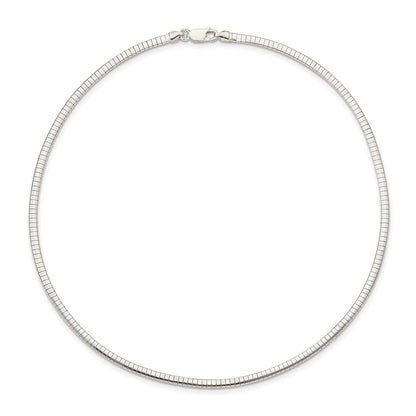 Sterling Silver 3mm Cubetto Necklace
