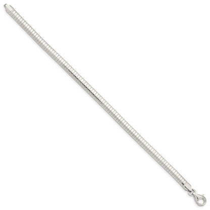 Sterling Silver 4mm Cubetto Bracelet