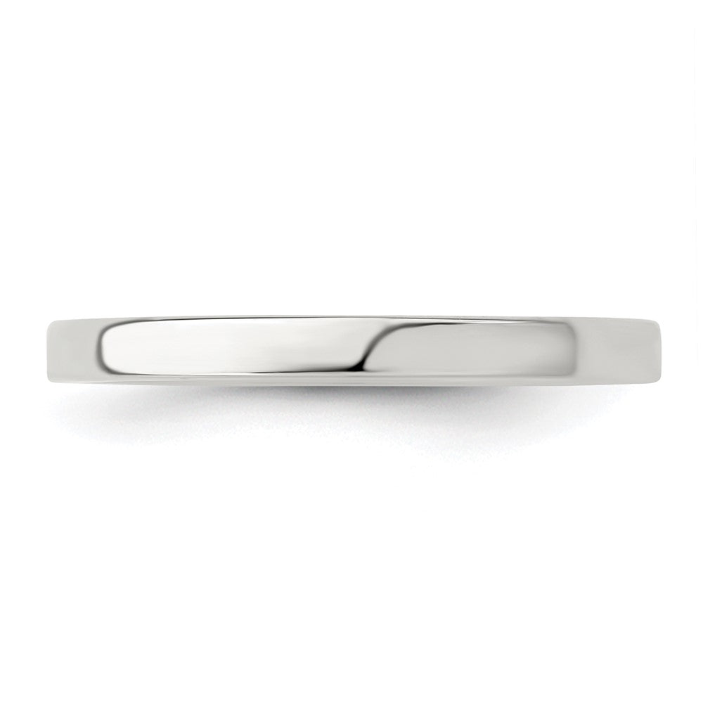 Sterling Silver 2mm Lightweight Flat Size 11 Band