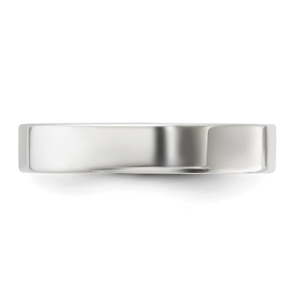 Sterling Silver 4mm Lightweight Flat Size 12.5 Band