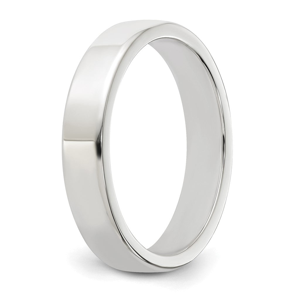 Sterling Silver 4mm Lightweight Flat Size 12.5 Band