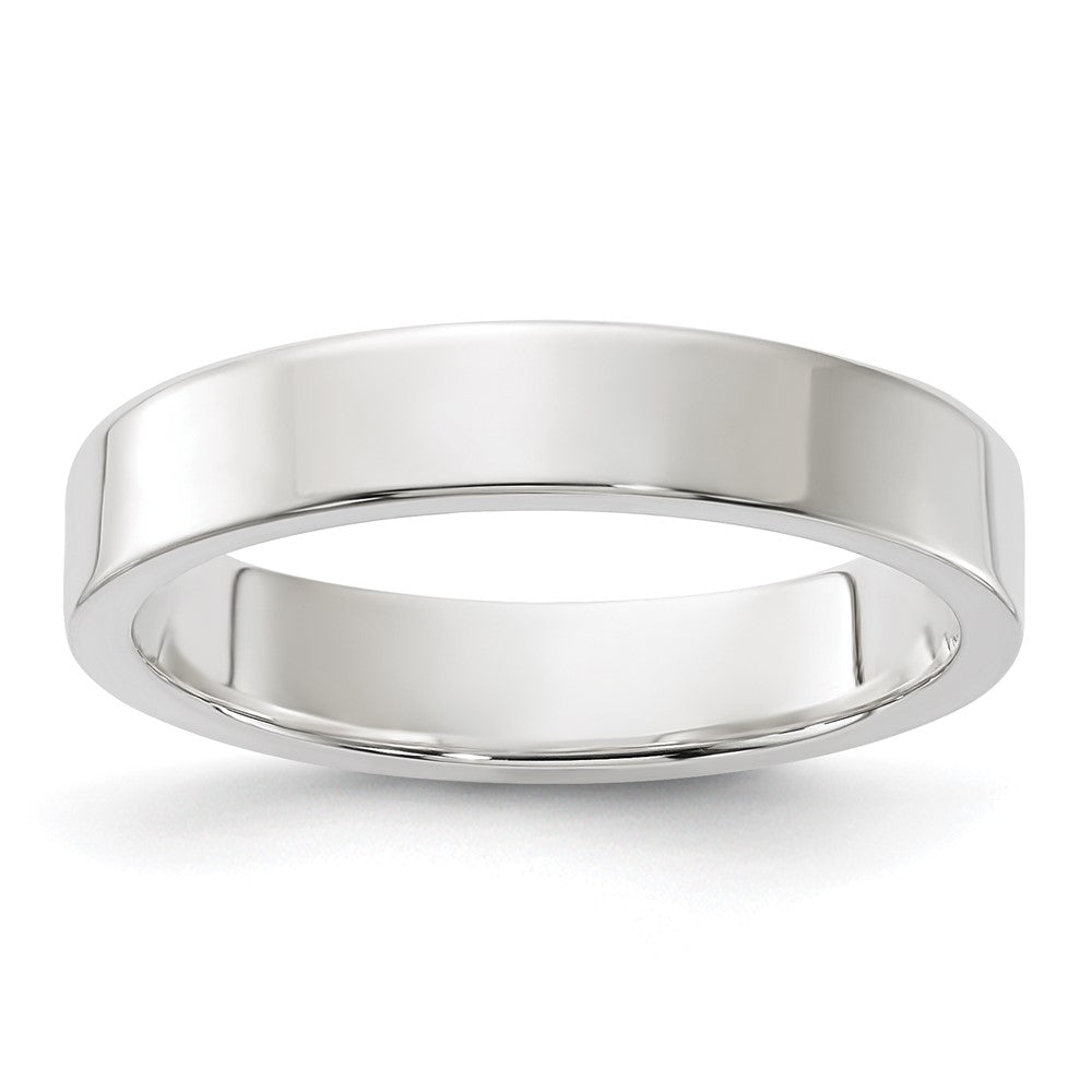Sterling Silver 4mm Lightweight Flat Size 12.5 Band