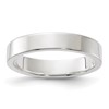 Sterling Silver 4mm Lightweight Flat Size 11 Band