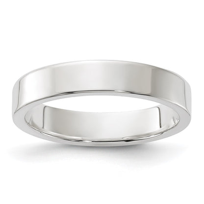 Sterling Silver 4mm Lightweight Flat Size 4.5 Band